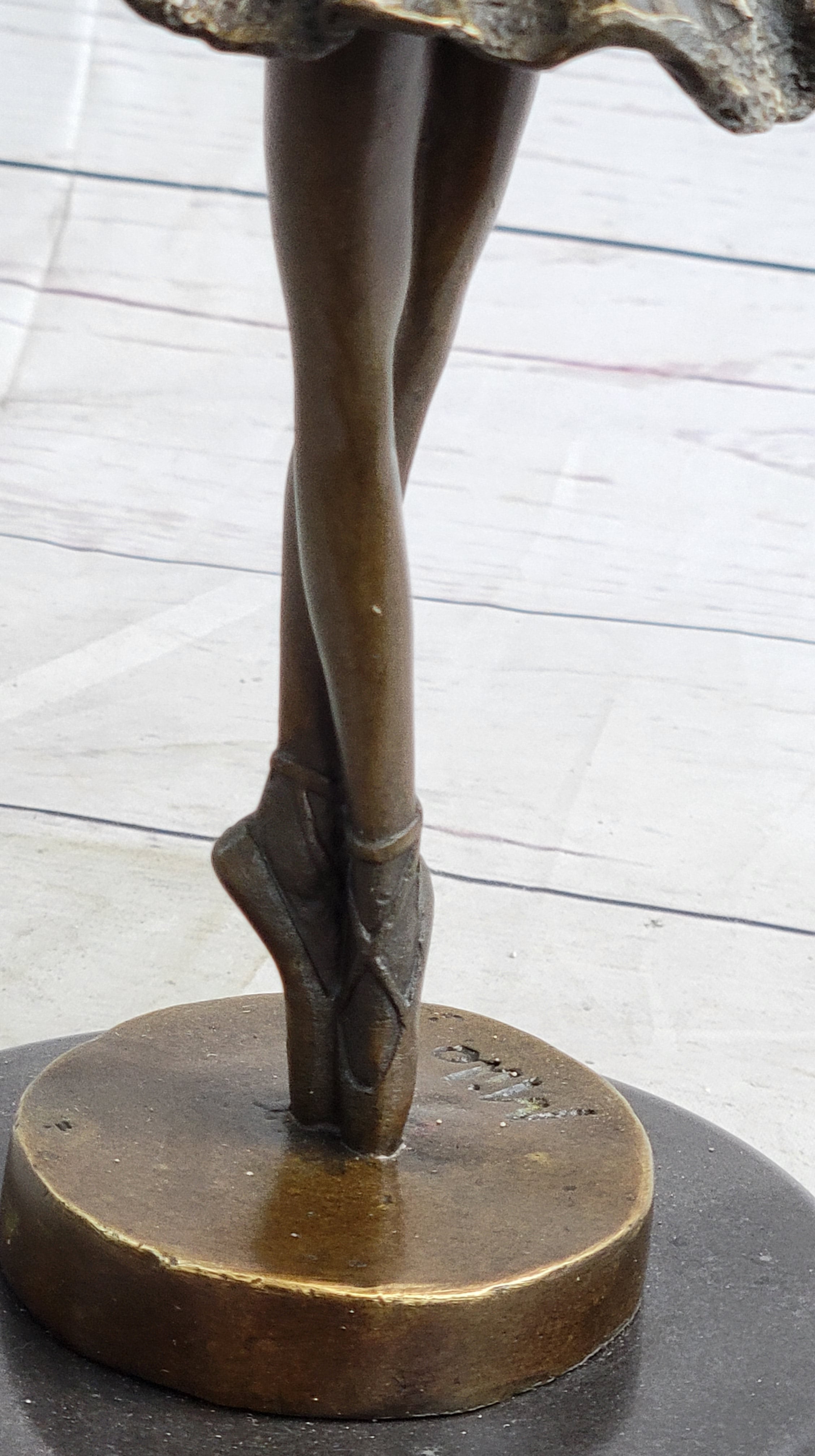 Ballerina on Tip Toes Bronze Sculpture Trophy Ballet Dancer