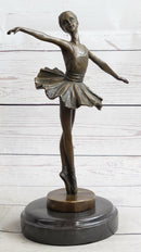 Ballerina on Tip Toes Bronze Sculpture Trophy Ballet Dancer