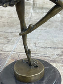 Ballerina Ballet Dancer Bronze Sculpture 13" x 7"