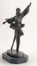 Hot Cast Ballerina Bronze Sculpture Marble