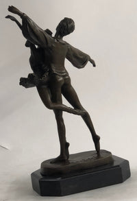 Hot Cast Ballerina Bronze Sculpture Marble