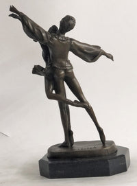 Hot Cast Ballerina Bronze Sculpture Marble