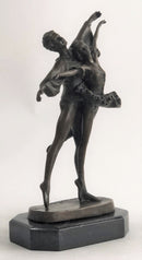 Hot Cast Ballerina Bronze Sculpture Marble