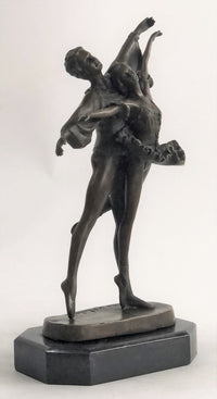 Hot Cast Ballerina Bronze Sculpture Marble