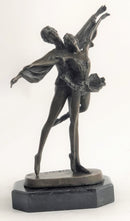 Hot Cast Ballerina Bronze Sculpture Marble