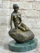 The Little Mermaid by Edvard Eriksen Bronze Replica