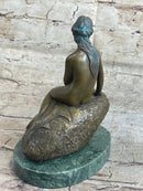 The Little Mermaid by Edvard Eriksen Bronze Replica