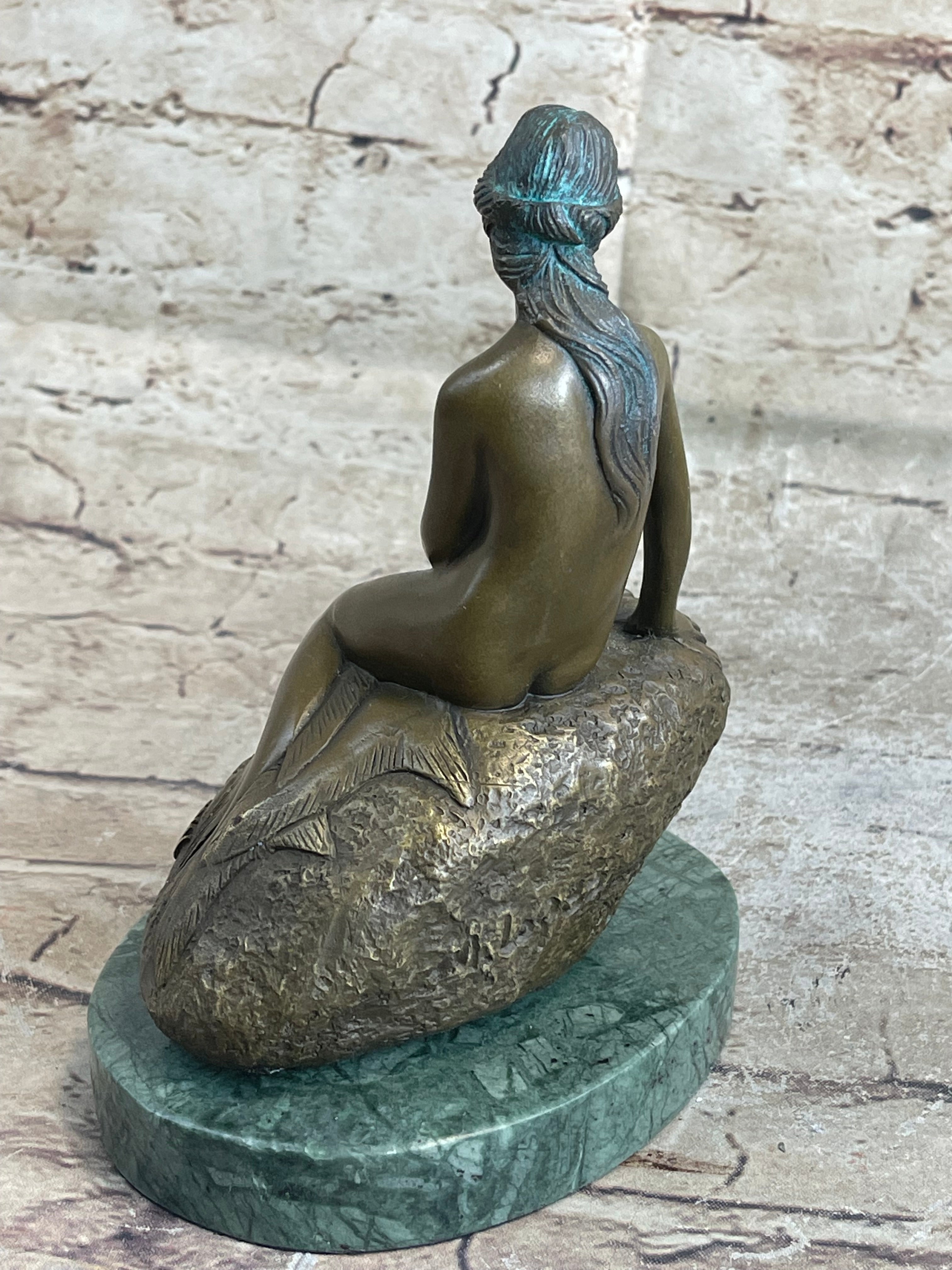 The Little Mermaid by Edvard Eriksen Bronze Replica