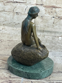 The Little Mermaid by Edvard Eriksen Bronze Replica