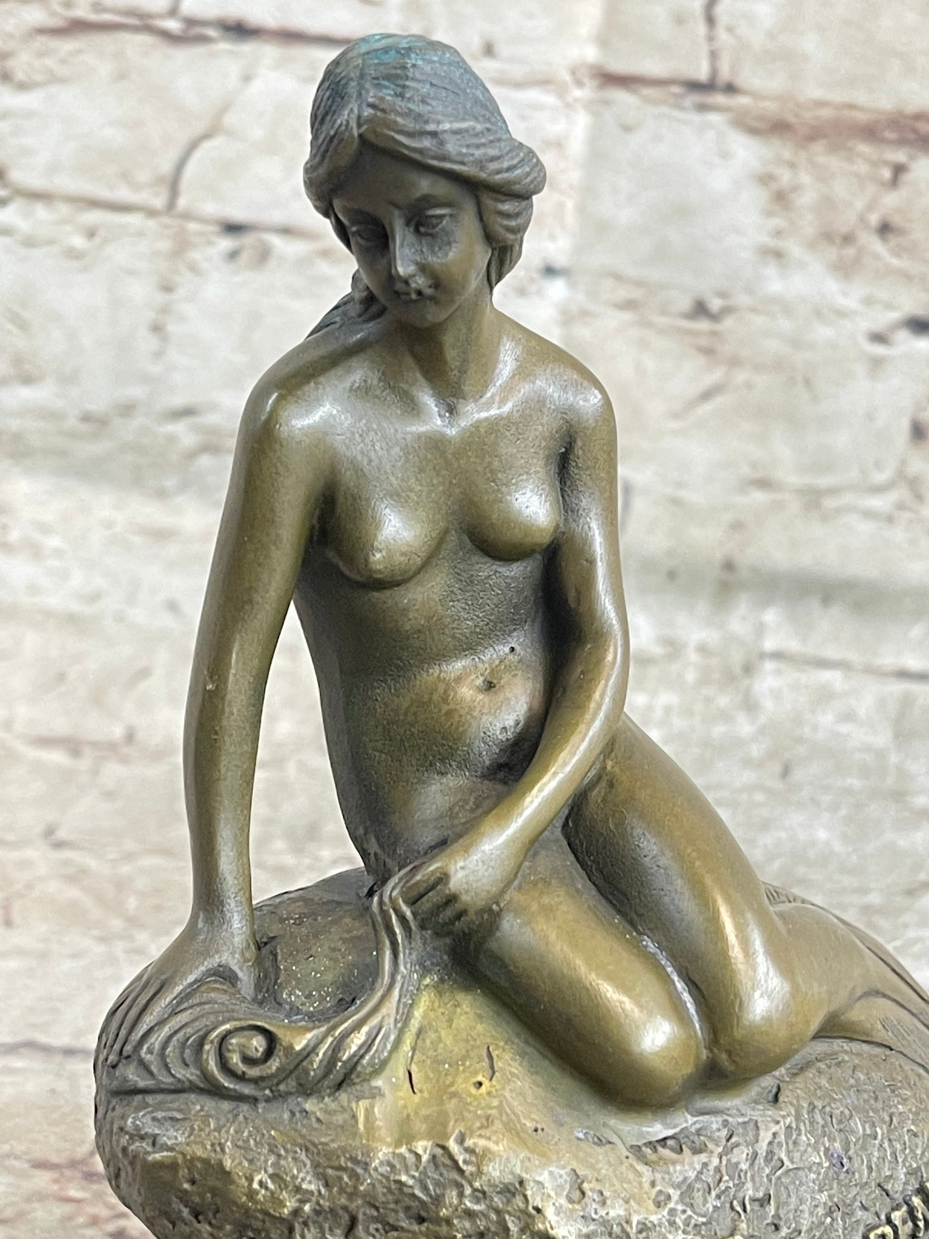 The Little Mermaid by Edvard Eriksen Bronze Replica