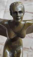 Spirit of Ecstasy Rolls Royce Hood Ornament Bronze 12" x 8"