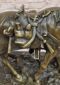 Zaporozhian Cossack After Battle Bronze Sculpture by L. Higley