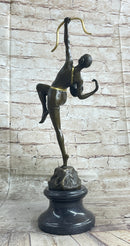 Artemis Diana the Huntress Archer Art Deco Bronze Sculpture