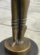 Illusion of Virtue by Dimitri Chiparus Art Deco Bronze Belly Dancer