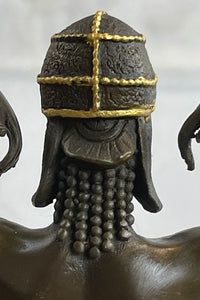 Art Nouveau Collector Collectible Semi Nude Dancer By Chiparus Bronze Sculpture