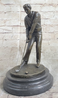 Ben Hogan Male Golfer Sports Memorabilia Golf Club Art Bronze
