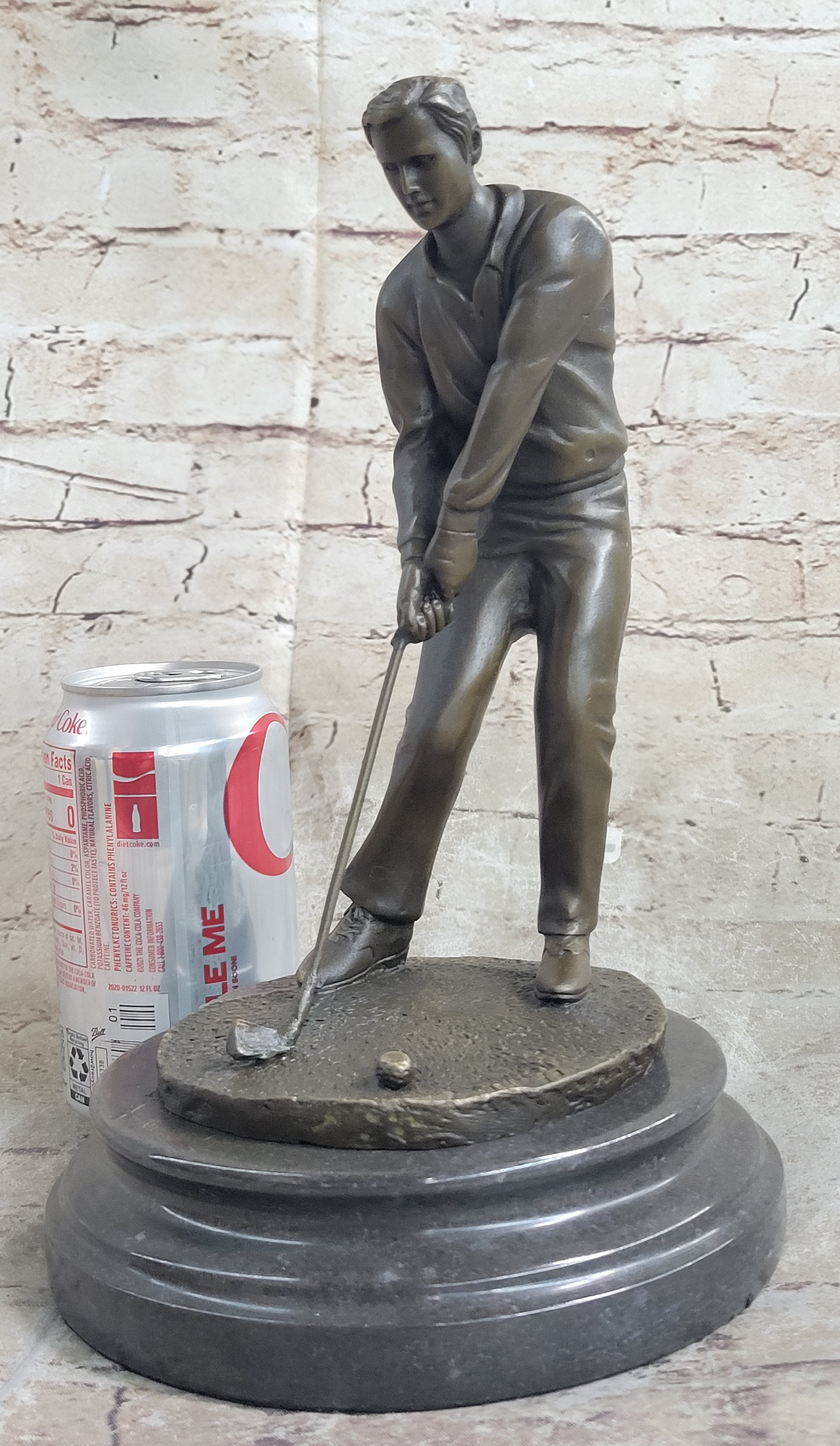 Ben Hogan Male Golfer Sports Memorabilia Golf Club Art Bronze