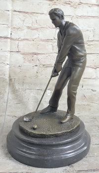 Ben Hogan Male Golfer Sports Memorabilia Golf Club Art Bronze