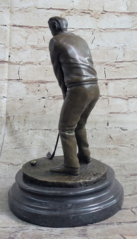 Ben Hogan Male Golfer Sports Memorabilia Golf Club Art Bronze
