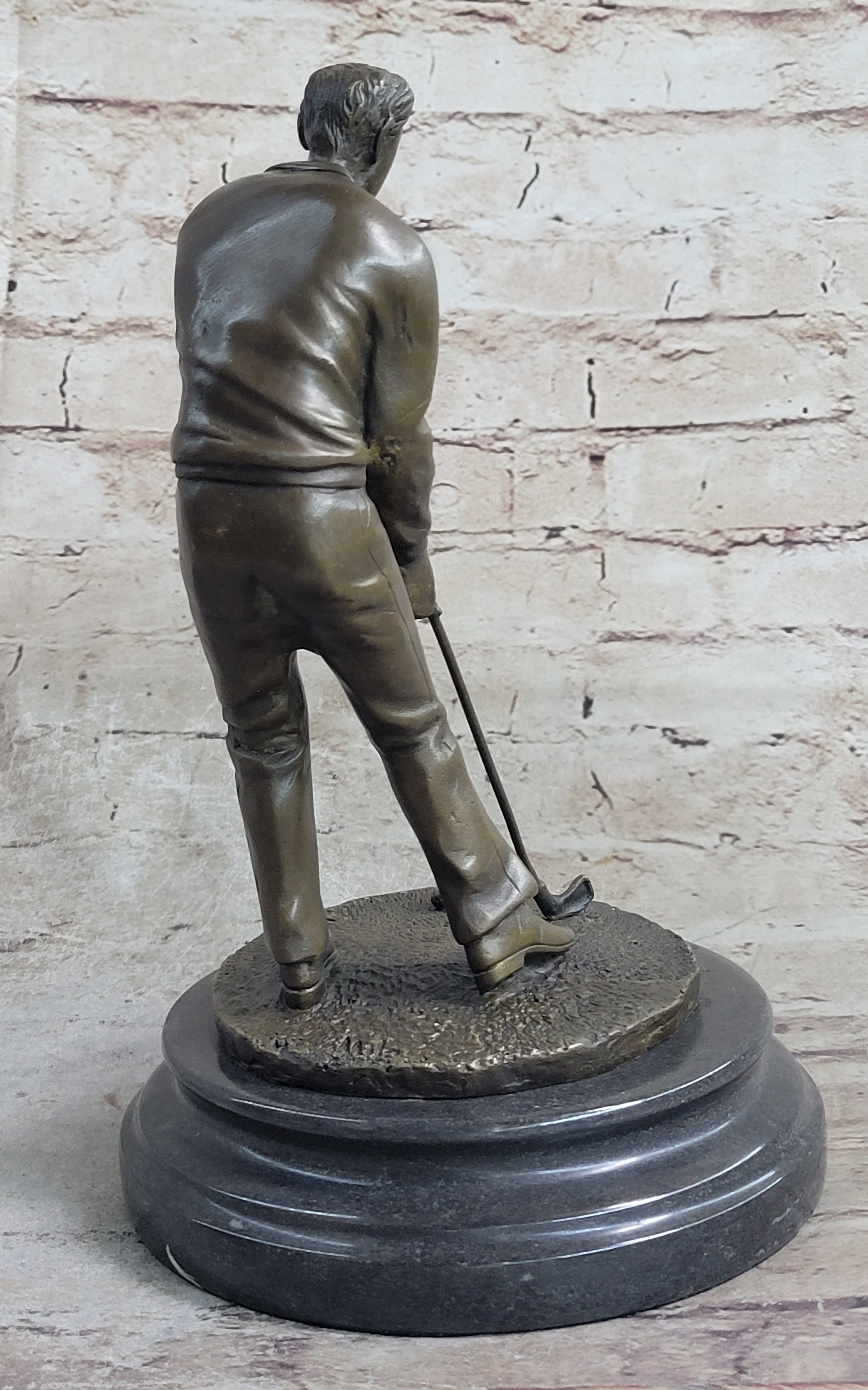 Ben Hogan Male Golfer Sports Memorabilia Golf Club Art Bronze