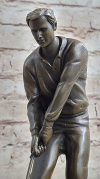 Ben Hogan Male Golfer Sports Memorabilia Golf Club Art Bronze