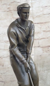 Ben Hogan Male Golfer Sports Memorabilia Golf Club Art Bronze