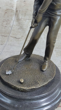 Ben Hogan Male Golfer Sports Memorabilia Golf Club Art Bronze