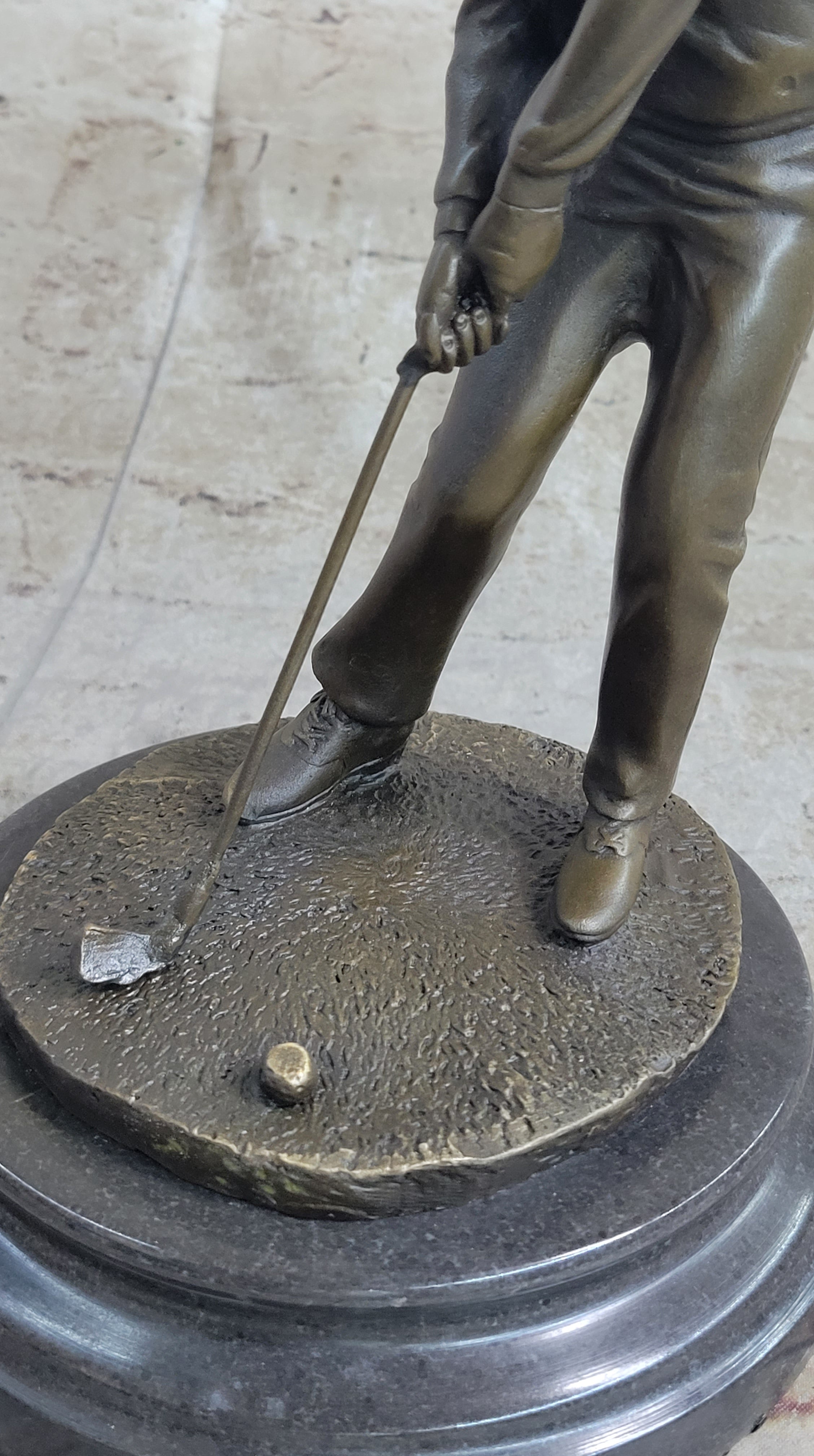 Ben Hogan Male Golfer Sports Memorabilia Golf Club Art Bronze