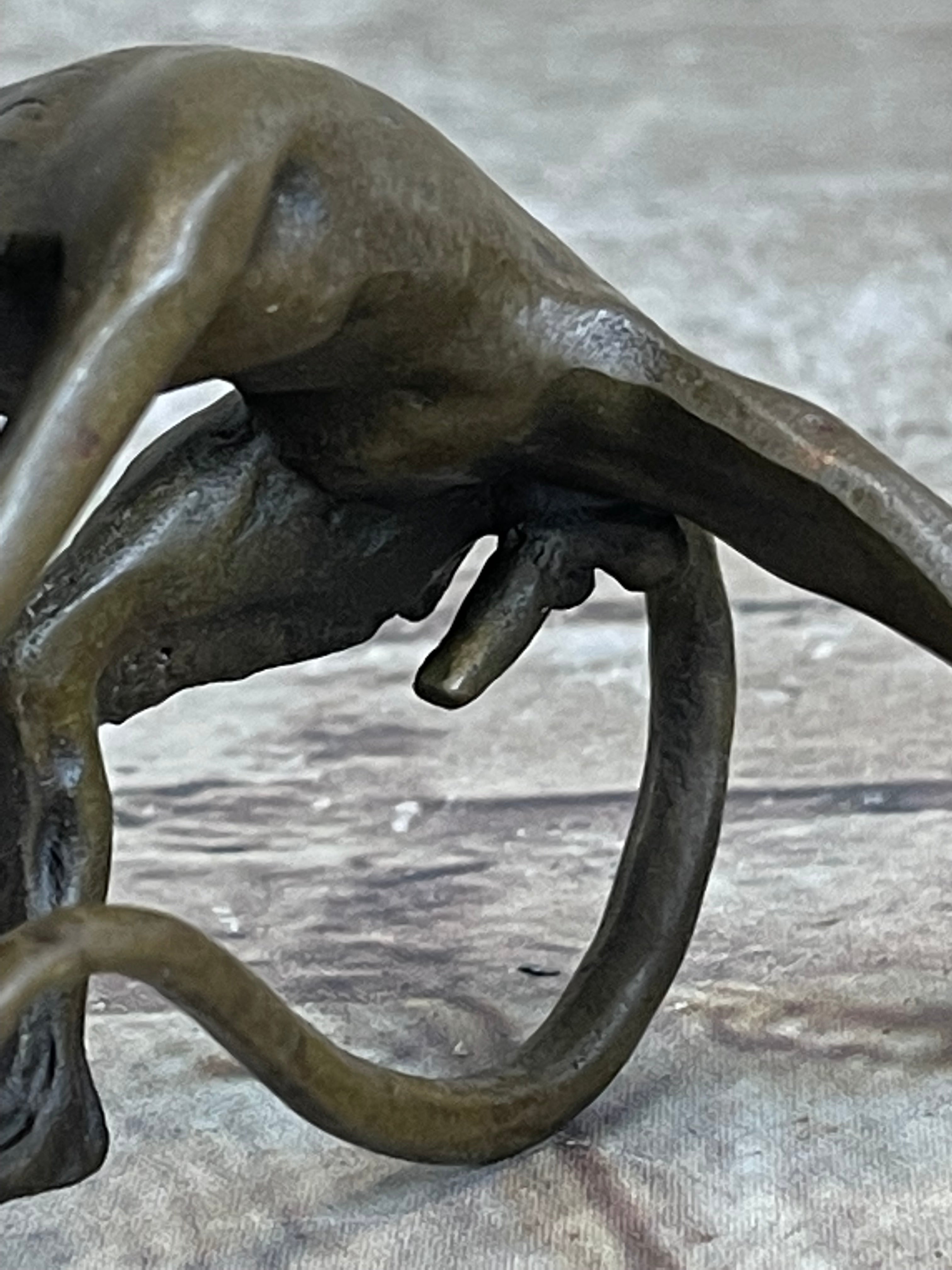 Mythological Greek Satyr Horny Devil Bronze Sculpture 3.5" x 5.5"
