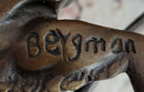 Mythological Greek Satyr Horny Devil Bronze Sculpture 3.5" x 5.5"