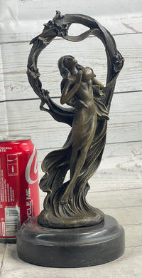 Dream Goddess by Augustine Moreau Bronze Sculpture