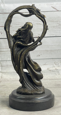 Dream Goddess by Augustine Moreau Bronze Sculpture