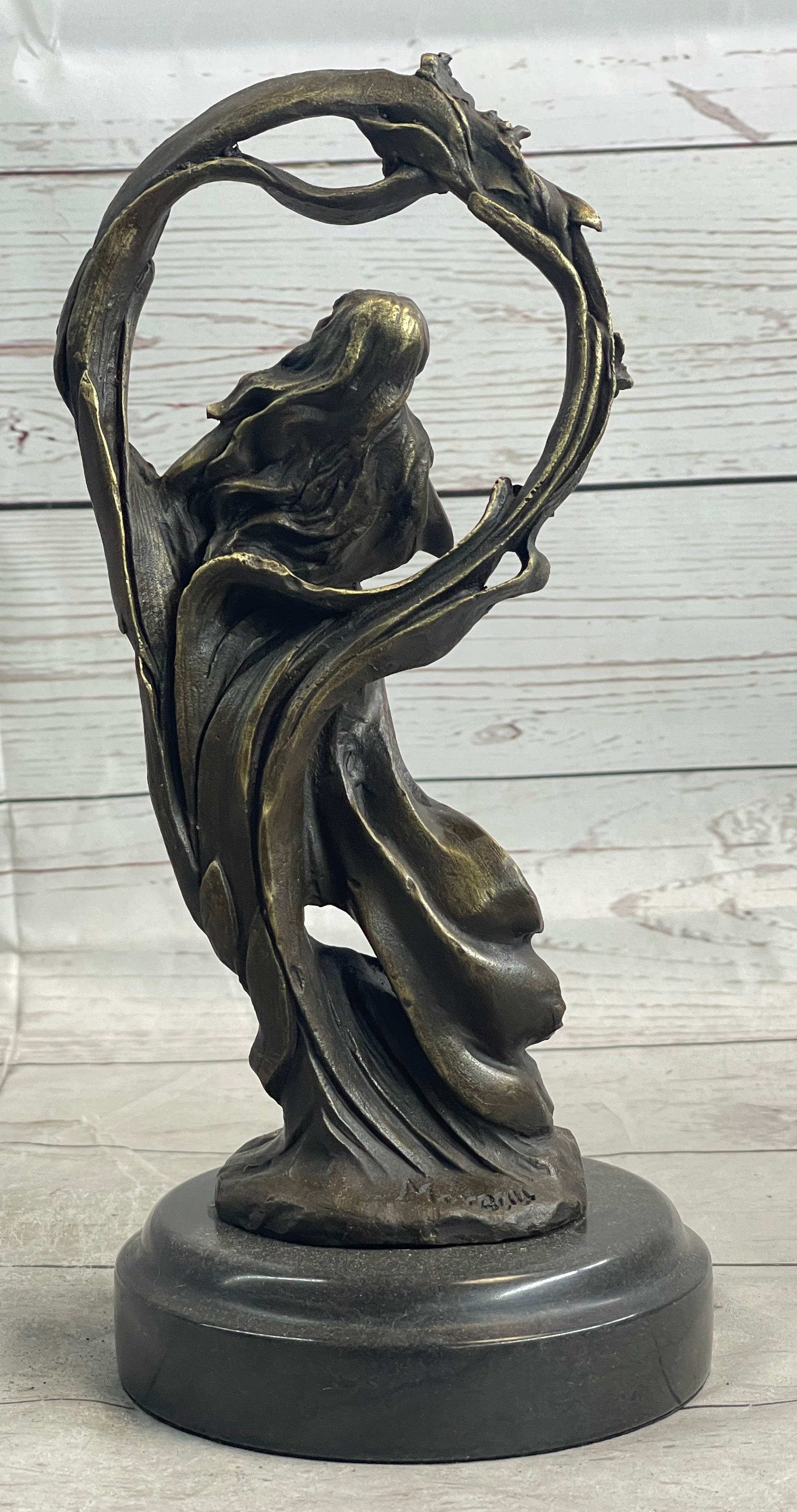 Dream Goddess by Augustine Moreau Bronze Sculpture