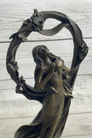 Dream Goddess by Augustine Moreau Bronze Sculpture