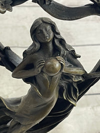 Dream Goddess by Augustine Moreau Bronze Sculpture