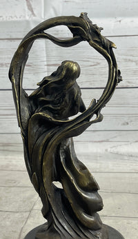 Dream Goddess by Augustine Moreau Bronze Sculpture
