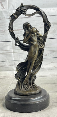 Dream Goddess by Augustine Moreau Bronze Sculpture