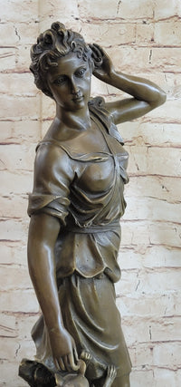 Le Faguays Goddess of Hunt Artemis Diana with Greyhound