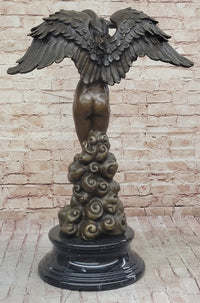 Descending Night by Adolph Weinman Bronze Angel 27" x 18"