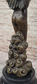 Descending Night by Adolph Weinman Bronze Angel 27" x 18"