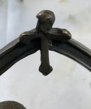 Bronze Art Deco Winged Angel Religion Artwork