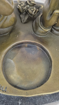 Praying Baby Angel Bronze Sculpture Religious Deal