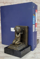 Puti Baby Angel Bookends by Augustine Moreau