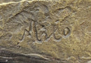 Bronze Bacchante in Joyous Celebration with Grapes and Wine by Milo