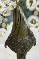 Signed Middle Eastern Persian Princess Bronze Artwork