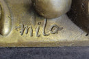 100% Bronze Modern Ballerina Dancer Sculpture