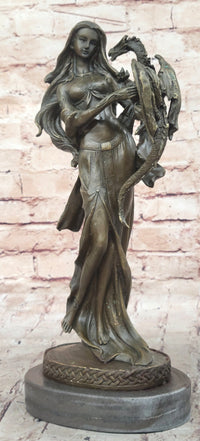 Khaleesi Daenerys Game of Thrones Bronze Sculpture 14" x 6"