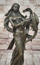 Khaleesi Daenerys Game of Thrones Bronze Sculpture 14" x 6"