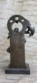 Celtic Dragon Lady Bronze Sculpture - Fantasy Art