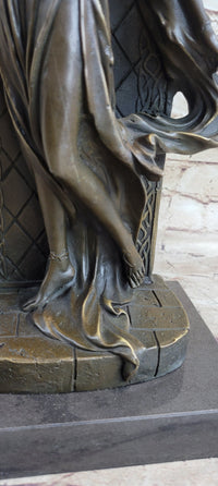 Celtic Dragon Lady Bronze Sculpture - Fantasy Art
